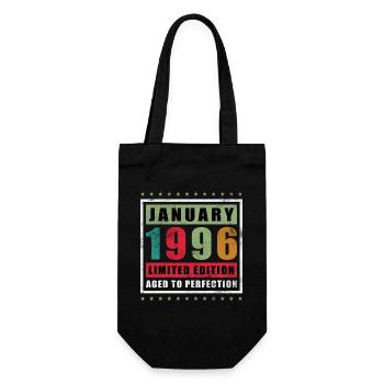 Januar 1996 Limitierte Edition - Geschenkbeutel für Flaschen - Schwarz - Vorne