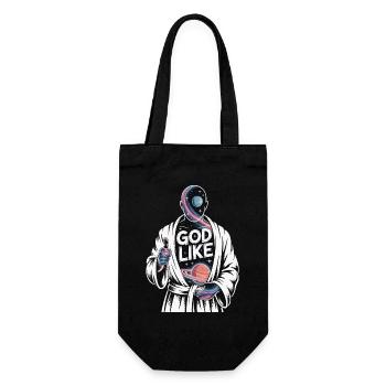 Conception galactique semblable à celle de Dieu - Sac à bouteille - noir - Devant
