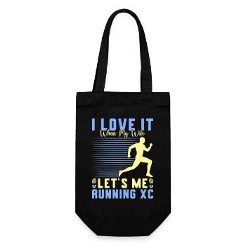 Cadeau de course XC drôle XC Runner Edition - Sac à bouteille - noir - Devant