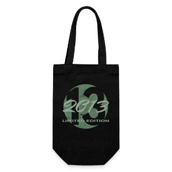 13th Birthday 2013 Boys and Girls Gift - Gift Bag for Bottles - black - Front