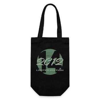 14th Birthday 2012 Boys and Girls Gift - Gift Bag for Bottles - black - Front