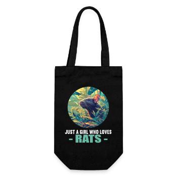 Rat Rat - Gift Bag for Bottles - black - Front