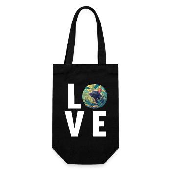 Rat Rat - Gift Bag for Bottles - black - Front