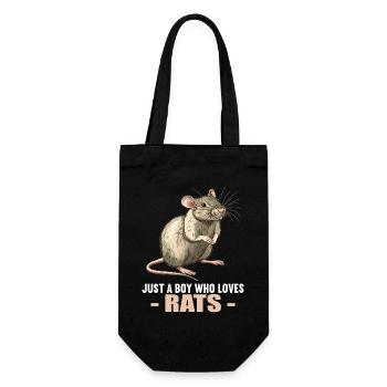 Rat Rat - Gift Bag for Bottles - black - Front