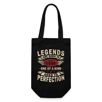 30e anniversaire Millésime de janvier 1996 - Sac à bouteille - noir - Devant