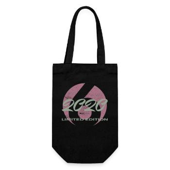 6th Birthday 2020 Boys and Girls Gift - Gift Bag for Bottles - black - Front