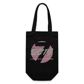 7e anniversaire 2019 cadeau garçons et filles - Sac à bouteille - noir - Devant