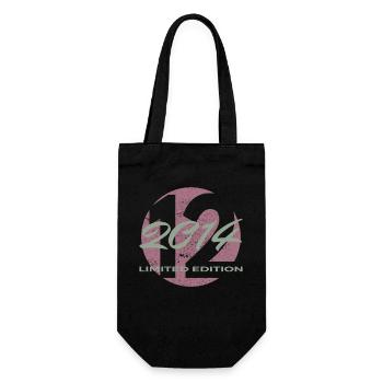 12th Birthday 2014 Boys and Girls Gift - Gift Bag for Bottles - black - Front