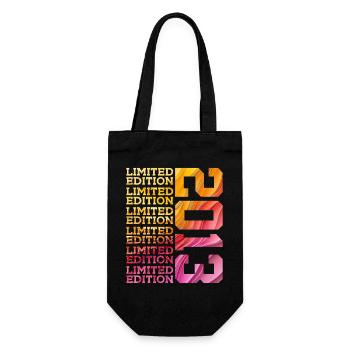 LIMITED EDITION 2013 13 YEARS 13TH BIRTHDAY - Gift Bag for Bottles - black - Front