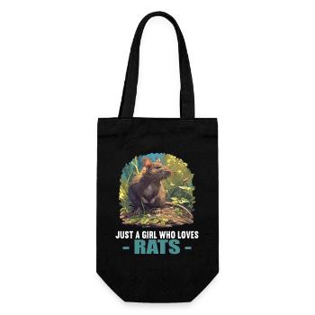 Rat Rat - Gift Bag for Bottles - black - Front