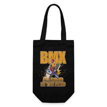 BMX tout est bon dans la boue - Sac à bouteille - noir - Devant