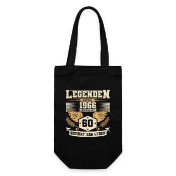 60e anniversaire Légendes 1966 La vie du grunge commence - Sac à bouteille - noir - Devant
