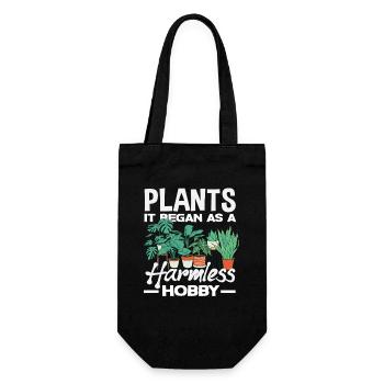 Plantes Ça a commencé comme un passe-temps inoffensif - Sac à bouteille - noir - Devant