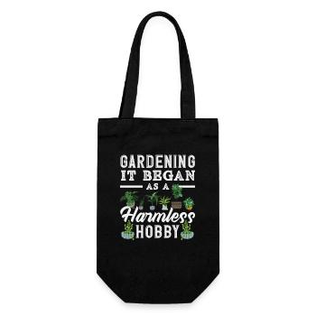 Jardinage Ça a commencé comme un jardin de loisir inoffensif - Sac à bouteille - noir - Devant