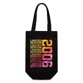 LIMITED EDITION 2006 20 JAHRE 20. GEBURTSTAG - Geschenkbeutel für Flaschen - Schwarz - Vorne