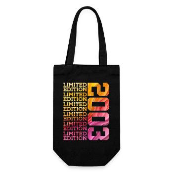 LIMITED EDITION 2003 23 JAHRE 23. GEBURTSTAG - Geschenkbeutel für Flaschen - Schwarz - Vorne