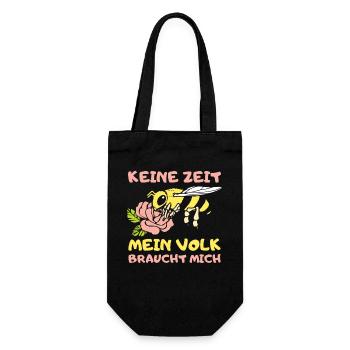 No time my colony needs me beekeeper beekeeping - Gift Bag for Bottles - black - Front