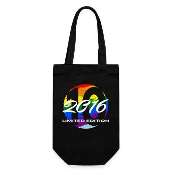 10e anniversaire 2016 cadeau garçons et filles - Sac à bouteille - noir - Devant