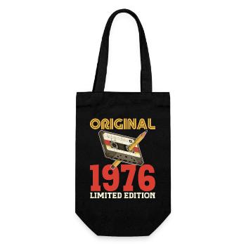1976 50e Anniversaire 50 ans Original Vintage - Sac à bouteille - noir - Devant