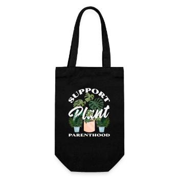 Soutien à la parentalité des plantes - Sac à bouteille - noir - Devant
