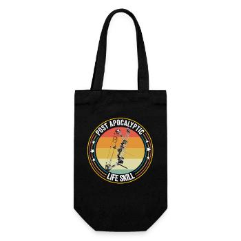 Archery Post Apocalyptic Life Skill - Gift Bag for Bottles - black - Front