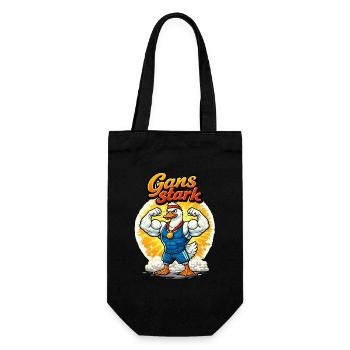 Goose Strong Muscle Hero - Gift Bag for Bottles - black - Front