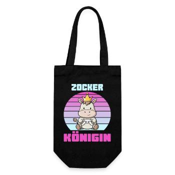 gamen - Geschenkbeutel für Flaschen - Schwarz - Vorne