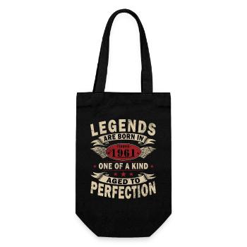 Février 1961. Février 1961 Cadeau d’anniversaire. - Sac à bouteille - noir - Devant