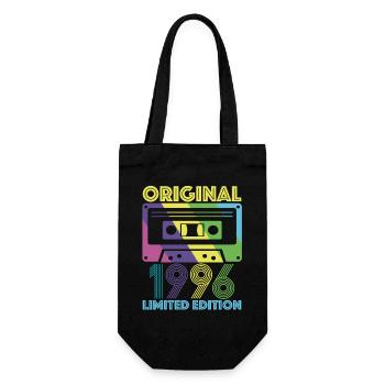 Original 1996 Cassette 30th Anniversary 30 Year Tee - Gift Bag for Bottles - black - Front