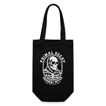 Skeleton Crest T-shirt - Gift Bag for Bottles - black - Front