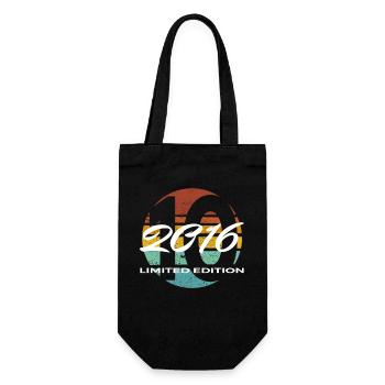 10th Birthday 2016 Boys and Girls Gift - Gift Bag for Bottles - black - Front