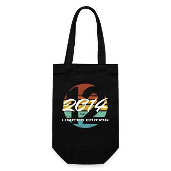12th Birthday 2014 Boys and Girls Gift - Gift Bag for Bottles - black - Front