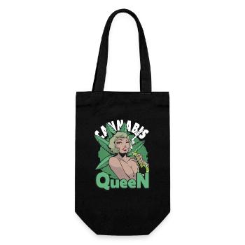 Tenue de Reine du Cannabis - Sac à bouteille - noir - Devant