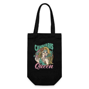 Tenue de Reine du Cannabis - Sac à bouteille - noir - Devant