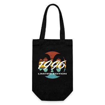 30e anniversaire 1996 cadeau pour hommes et femmes - Sac à bouteille - noir - Devant