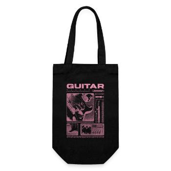 Guitariste Guitariste Rock Musicien streetwear - Sac à bouteille - noir - Devant