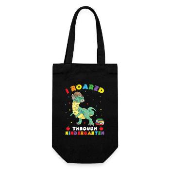  Kindergarten Outfit Dinosaur Costume - Gift Bag for Bottles - black - Front