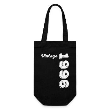 1996 Vintage Retro Geburtstagsgeschenk - Geschenkbeutel für Flaschen - Schwarz - Vorne