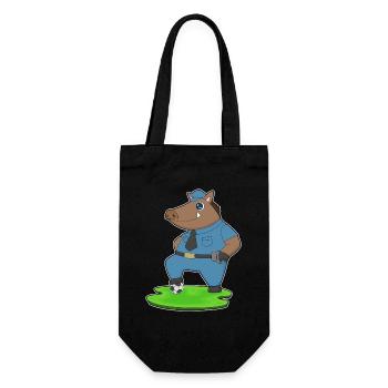 Police du Football des Sangliers - Sac à bouteille - noir - Devant