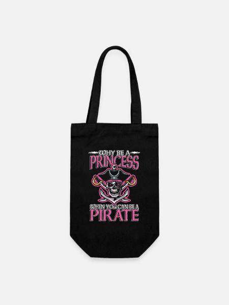 Édition Crâne de la Princesse Pirate - Sac à bouteille - noir