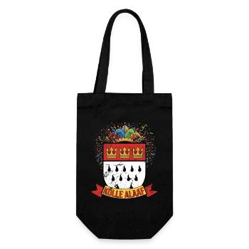 Cologne Alaaf Coat of Arms Confetti - Gift Bag for Bottles - black - Front