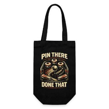 Pinball Pinball Player Pin There Done That - Gift Bag for Bottles - black - Front