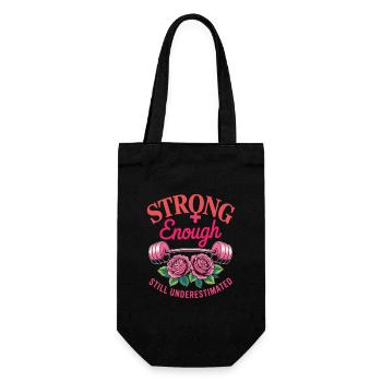 Women's Day Feminism - Gift Bag for Bottles - black - Front