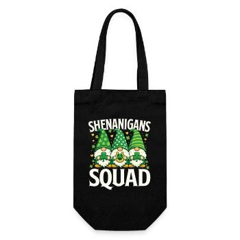 Shenanigans Squad St Patrick’s Irish - Gift Bag for Bottles - black - Front