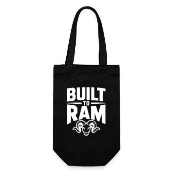 Built to Ram - Geschenkbeutel für Flaschen - Schwarz - Vorne