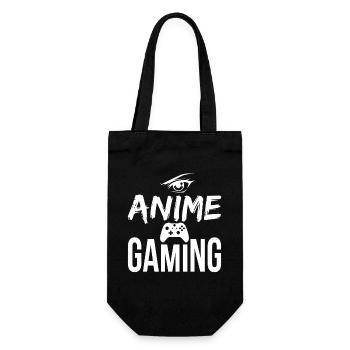 Jeux d’anime – Otaku & Gamer Design - Sac à bouteille - noir - Devant