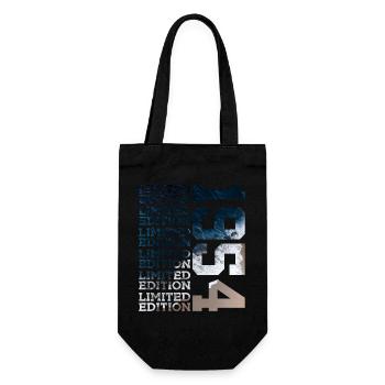 LIMITED EDITION 1954 72 YEARS 72ND BIRTHDAY - Gift Bag for Bottles - black - Front