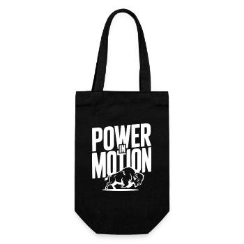 Puissance en mouvement - Sac à bouteille - noir - Devant