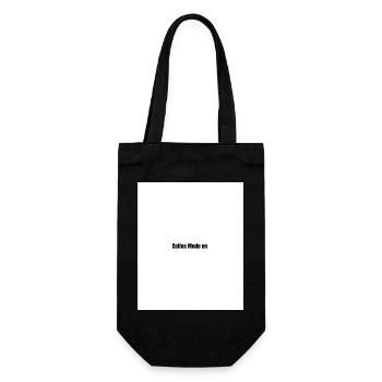 Coffee Mode On - Gift Bag for Bottles - black - Front