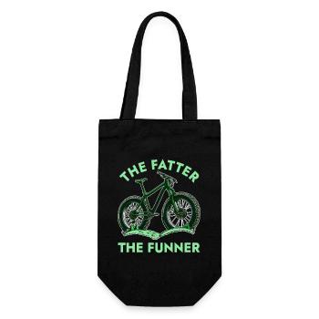 Plus le gros est le funner, le plus amusant : le fatbiking - Sac à bouteille - noir - Devant
